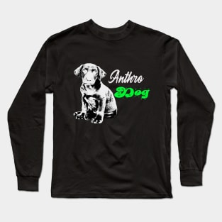 Anthro dog Long Sleeve T-Shirt